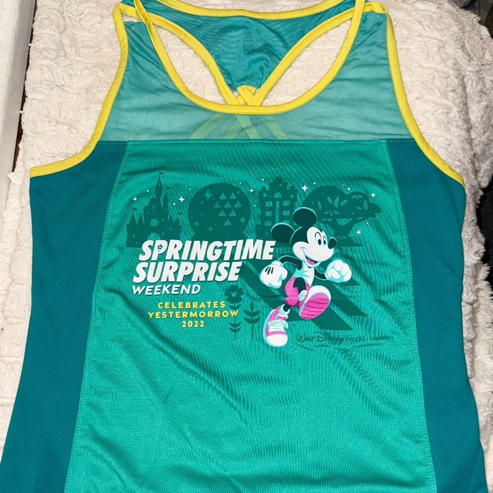 Disney Parks RunDisney Springtime Surprise 2022 Tank Top Size M